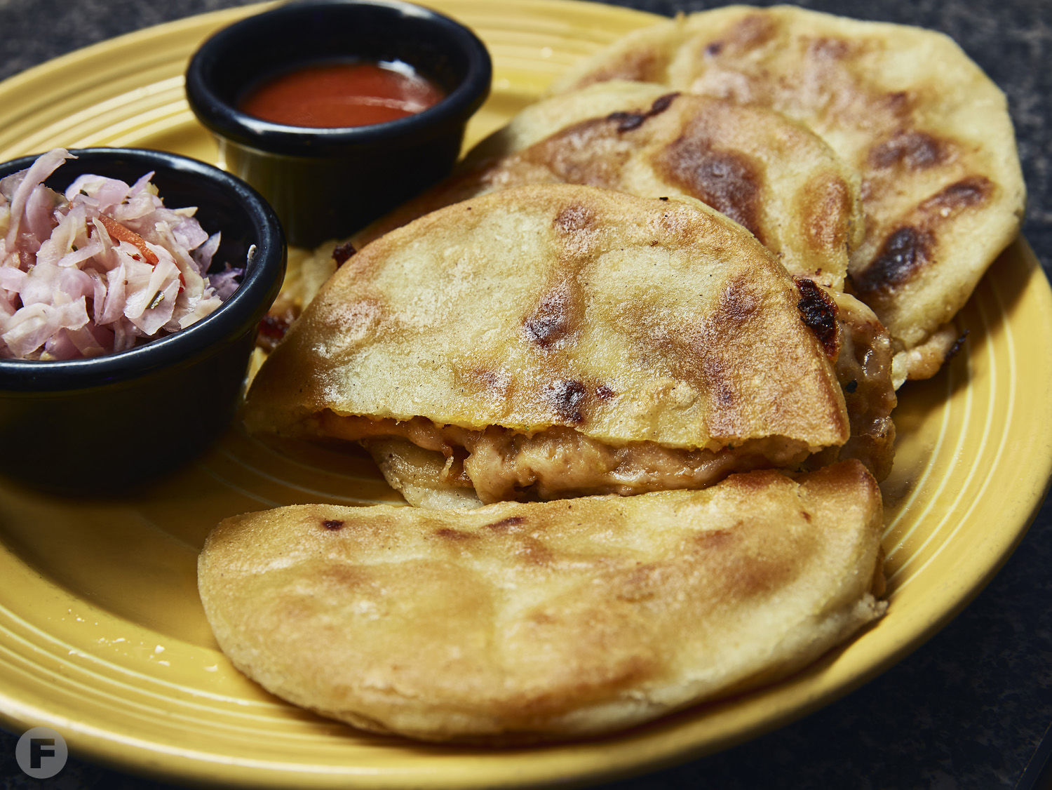 Pupusas from Cesar's Old Mexico